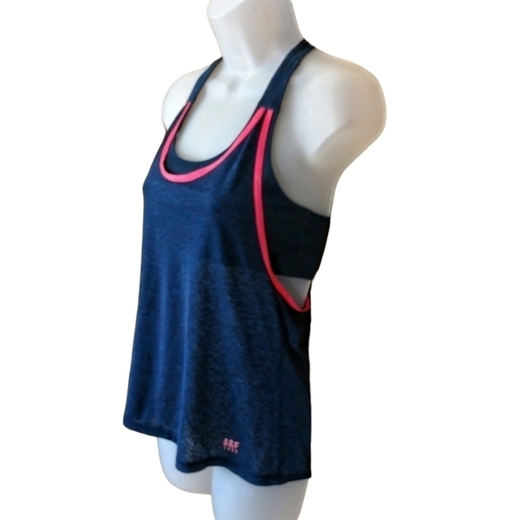 A&F Active Racer Back Tank w/ attached Sports Bra - Picture 1 of 6